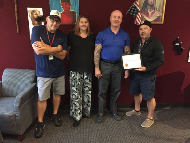 Chief Champagne – PYX 106 First Responder of the Month – August 2019